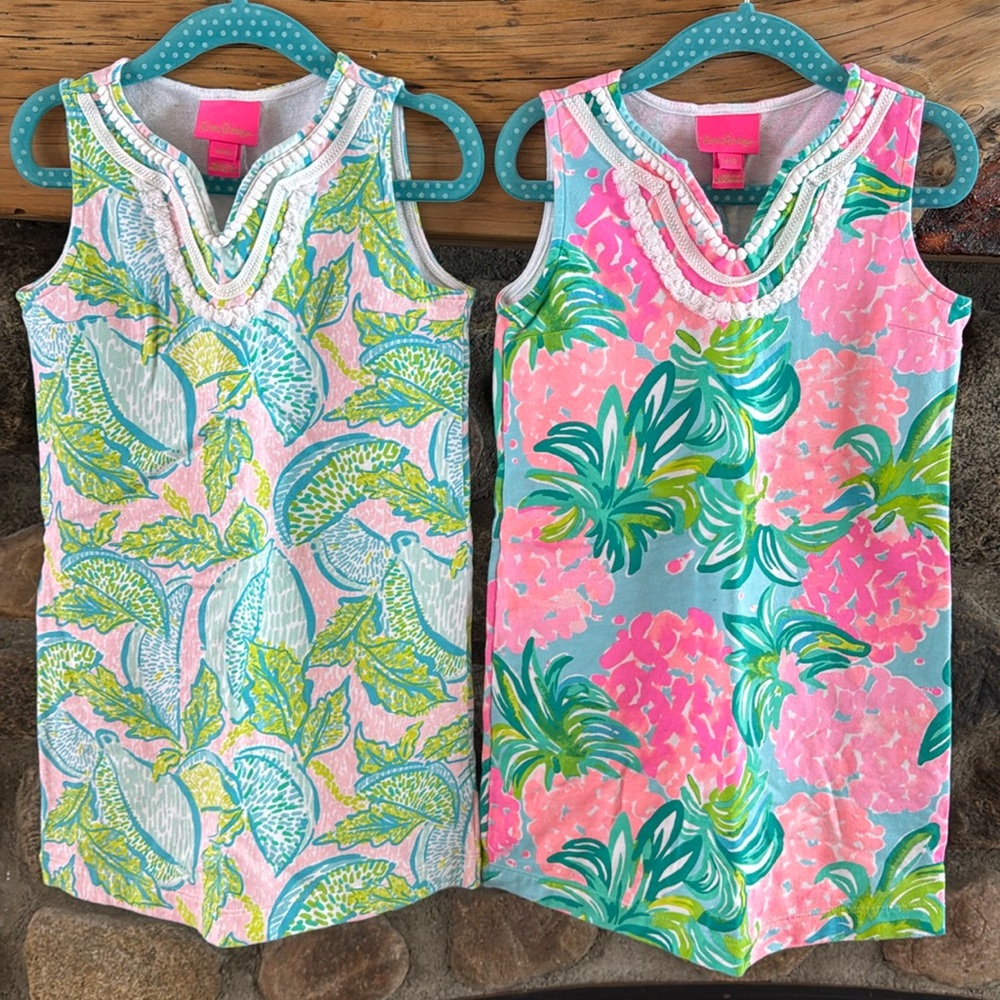 Lot of two Lilly Pulitzer dresses s (4-5)